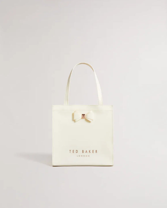 Ted Baker Aracon Ivory Plain Bow Small Icon Bag