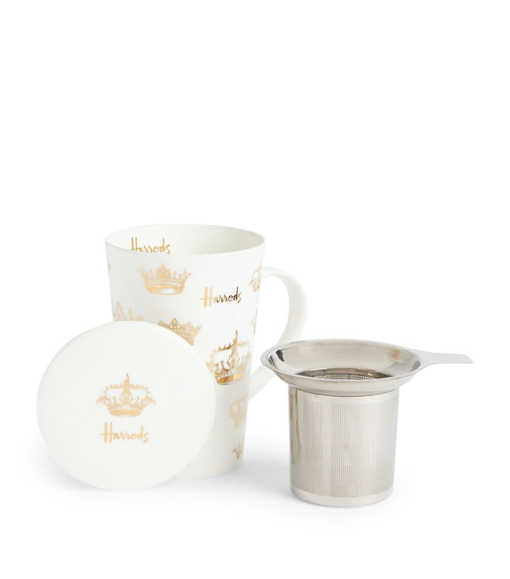 Harrods Crowns Tea with Infuser Mug – Belgravia