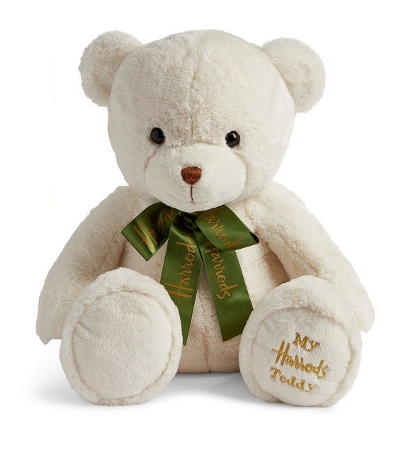 My Harrods Teddy Bear White (28cm)