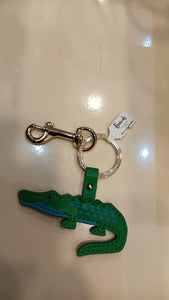 Crocodile Leather Keyring