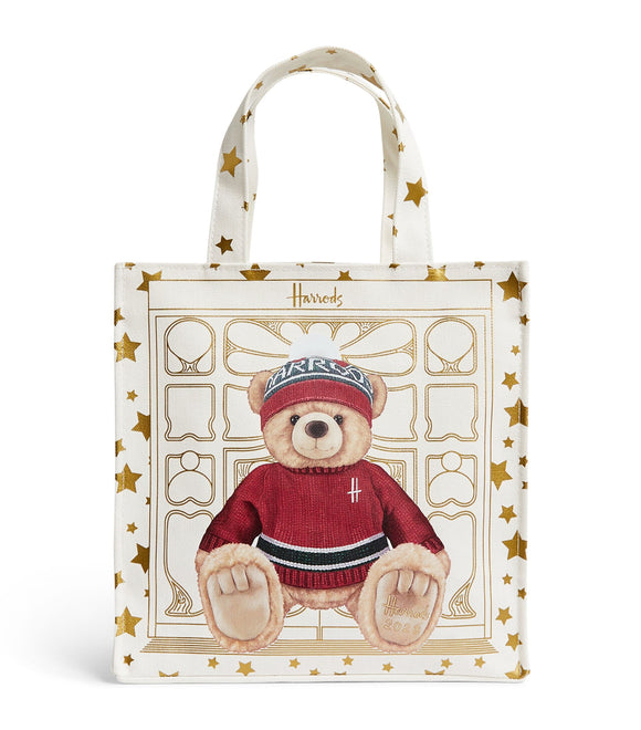 New Christmas Bear Small Shopper Bag