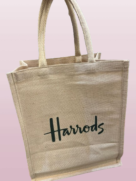 Canvas Logo Bag with Partition