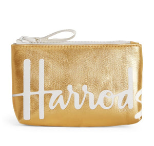 Harrods

Cotton Logo Coin Purse ( Golden)