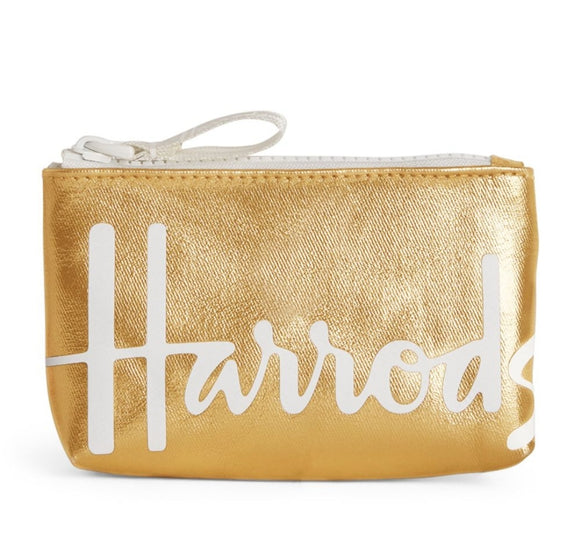 Harrods

Cotton Logo Coin Purse ( Golden)