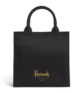 Harrods

Small Cotton Logo Tote Bag (black)