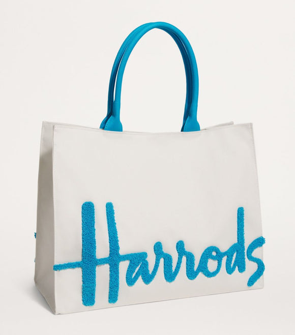 Harrods

Large Cotton Logo Tote Bag (Colour ivory)