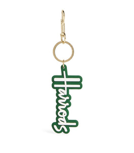 Harrods Logo Keyring ( Green)