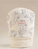 Paddington Bear Natural Cotton Hooded Towel