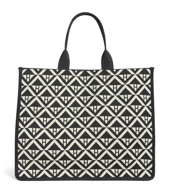 Large Geometric Tote Bag