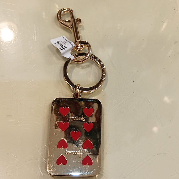 Playing Card Keyring Metal