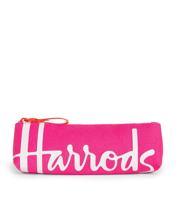 Harrods
Cotton Logo Pencil Case bright pink