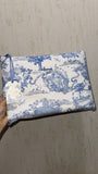Harrods
Blue Toile Overnight Packable Bag and Pouch Set
