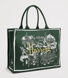 Harrods
City Stories Shoulder Tote Bag Green