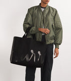 Harrods
Large Cotton Logo Tote Bag (Black)