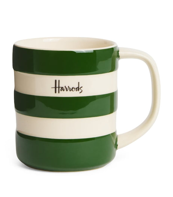 Harrods
Green Cornish Stripe Mug