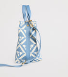 Harrods
Small Geometric Tote Bag (Blue)
