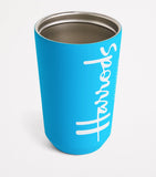 Logo travel cup blue...كوب سفر بشعار هارودز لون أزرق