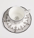 Harrods
Bone China Archive Lace Espresso Cup and Saucer