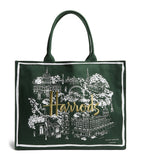 Harrods
City Stories Shoulder Tote Bag Green