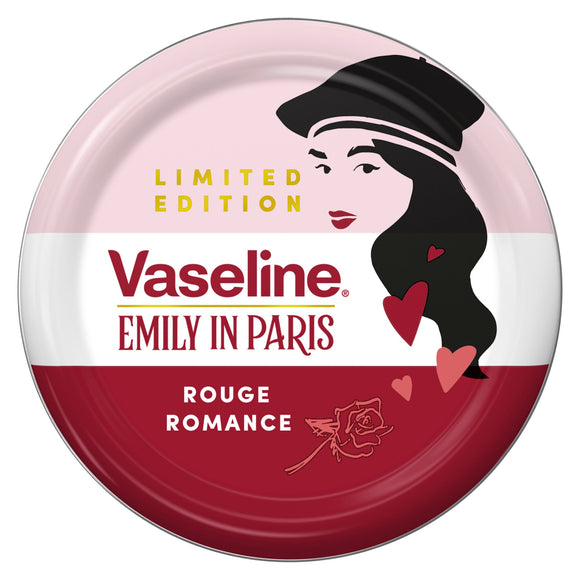 Vaseline Limited Edition Emily In Paris Lip Tin 20g....علبة شفاه فازلين إميلي إن باريس، إصدار محدود