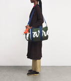 Harrods
Cotton Logo Barrel Bag(Dark Green)