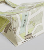 Small West And Map Shopper Bag