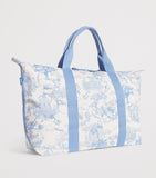 Harrods
Blue Toile Overnight Packable Bag and Pouch Set