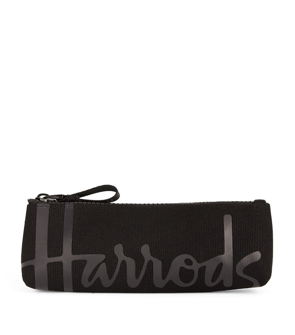 Harrods
Cotton Logo Pencil Case black