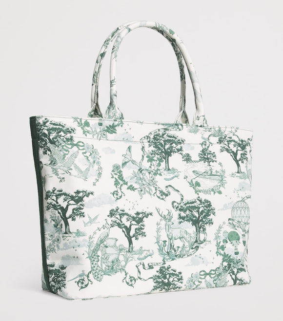 Harrods
Multi Medium Toile Tote Bag