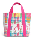Harrods
Mini Madras Check Tote Bag