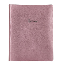 Harrods Metallic Pink Notebook