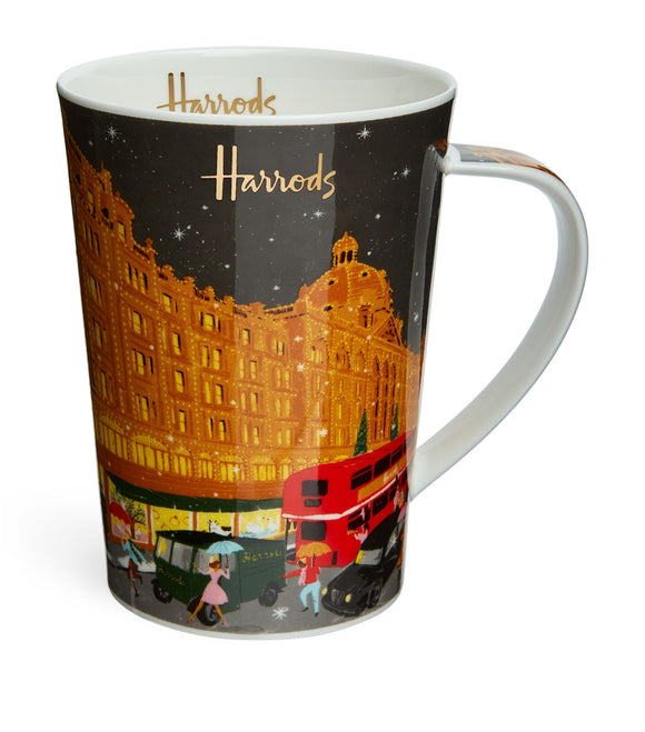 Harrods Travel Mug Set Grey Pink Marble Coffee Tea Hot Cold Drink Ideal Gift