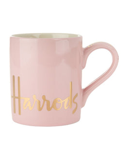 Harrods Pink Logo Mug