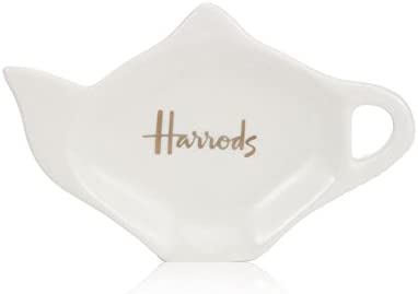 Harrods Logo White Tea Bag Tidy