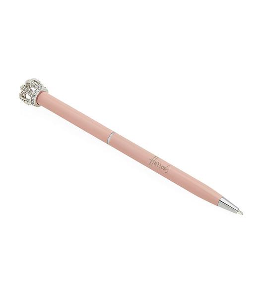 Harrods Pink Crown Pen