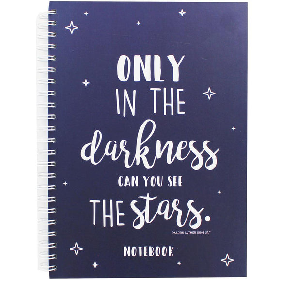 A4 Wiro See the Stars Lined Notebook