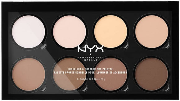 NYX Professional Makeup Highlight and Contour Pro Palette