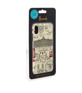 Harrods Knightsbridge Sketch iPhone XS Max Case