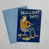 Have a Brilliant Day! Birthday Card and Envelope