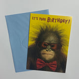 It's Your Birthday! Monkey Card and Envelope