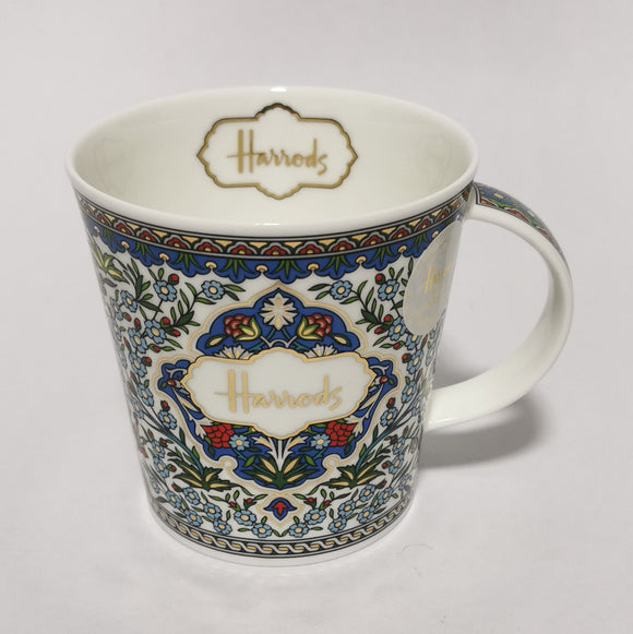 Harrods Floral Arama Blue Mug
