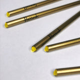 Harrods Pack of 5 Golden Pencils