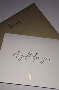 Harrods A gift for you Card