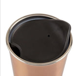 Harrods Gold Travel Coffee Mug
