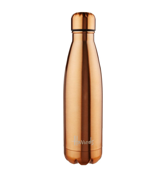 Harrods Metallic Travel Water Bottle