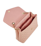 Chelsea Quilt Cross Body Bag Pink