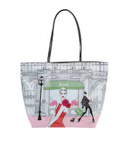 Fashion Window Shoulder Tote Bag