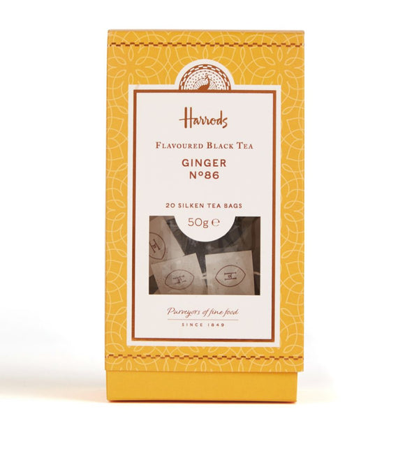 Ginger Flavoured Black Tea (20 Silk Tea Bags)