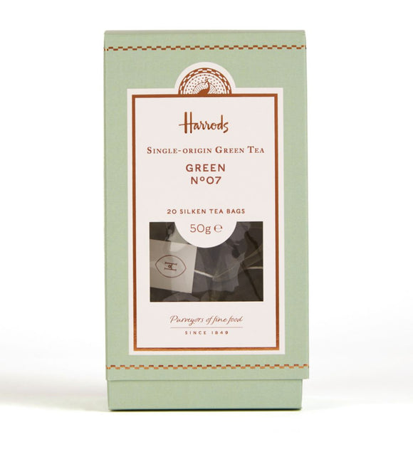 Harrods Single Origin Green Tea (20 Silk Tea Bags)