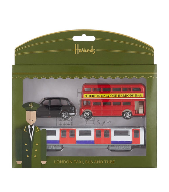 Harrods London Taxi, Bus and Tube